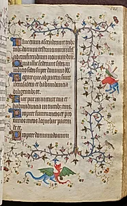 Hours of Charles the Noble, King of Navarre (1361-1425): fol. 89r, Text
