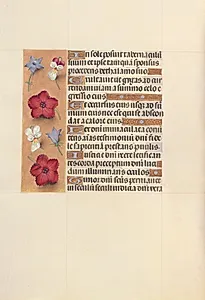 Hours of Queen Isabella the Catholic, Queen of Spain:  Fol. 101v by Master of the First Prayerbook of Maximillian (Flemish, c. 1444–1519)