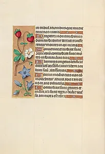 Hours of Queen Isabella the Catholic, Queen of Spain:  Fol. 105v by Master of the First Prayerbook of Maximillian (Flemish, c. 1444–1519)
