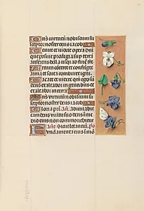 Hours of Queen Isabella the Catholic, Queen of Spain:  Fol. 106r by Master of the First Prayerbook of Maximillian (Flemish, c. 1444–1519)