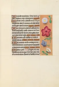 Hours of Queen Isabella the Catholic, Queen of Spain:  Fol. 109r by Master of the First Prayerbook of Maximillian (Flemish, c. 1444–1519)