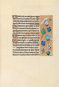 Hours of Queen Isabella the Catholic, Queen of Spain:  Fol. 110r by Master of the First Prayerbook of Maximillian (Flemish, c. 1444–1519)
