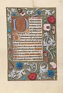 Hours of Queen Isabella the Catholic, Queen of Spain:  Fol. 116r by Master of the First Prayerbook of Maximillian (Flemish, c. 1444–1519)