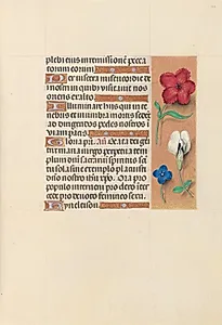Hours of Queen Isabella the Catholic, Queen of Spain:  Fol. 124r by Master of the First Prayerbook of Maximillian (Flemish, c. 1444–1519)