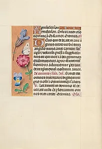 Hours of Queen Isabella the Catholic, Queen of Spain:  Fol. 124v by Master of the First Prayerbook of Maximillian (Flemish, c. 1444–1519)