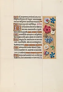 Hours of Queen Isabella the Catholic, Queen of Spain:  Fol. 128r by Master of the First Prayerbook of Maximillian (Flemish, c. 1444–1519)