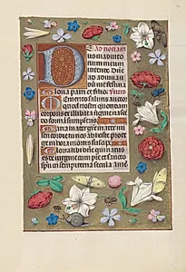 Hours of Queen Isabella the Catholic, Queen of Spain:  Fol. 142r by Master of the First Prayerbook of Maximillian (Flemish, c. 1444–1519)