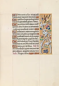 Hours of Queen Isabella the Catholic, Queen of Spain:  Fol. 148r by Master of the First Prayerbook of Maximillian (Flemish, c. 1444–1519)