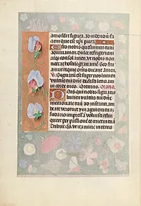 Hours of Queen Isabella the Catholic, Queen of Spain:  Fol. 15v by Master of the First Prayerbook of Maximillian (Flemish, c. 1444–1519)