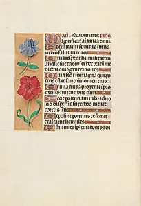 Hours of Queen Isabella the Catholic, Queen of Spain:  Fol. 151v by Master of the First Prayerbook of Maximillian (Flemish, c. 1444–1519)