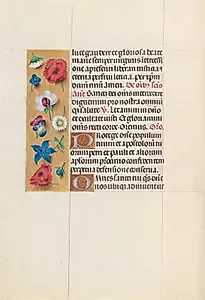 Hours of Queen Isabella the Catholic, Queen of Spain:  Fol. 152v by Master of the First Prayerbook of Maximillian (Flemish, c. 1444–1519)
