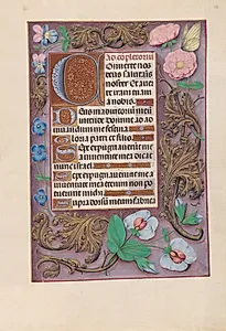 Hours of Queen Isabella the Catholic, Queen of Spain:  Fol. 155r by Master of the First Prayerbook of Maximillian (Flemish, c. 1444–1519)