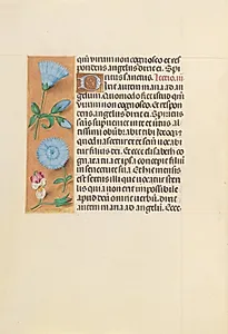 Hours of Queen Isabella the Catholic, Queen of Spain:  Fol. 163v by Master of the First Prayerbook of Maximillian (Flemish, c. 1444–1519)