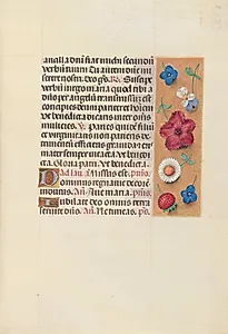 Hours of Queen Isabella the Catholic, Queen of Spain:  Fol. 164r by Master of the First Prayerbook of Maximillian (Flemish, c. 1444–1519)