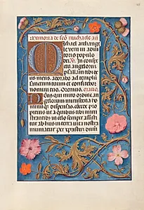 Hours of Queen Isabella the Catholic, Queen of Spain:  Fol. 168r by Master of the First Prayerbook of Maximillian (Flemish, c. 1444–1519)