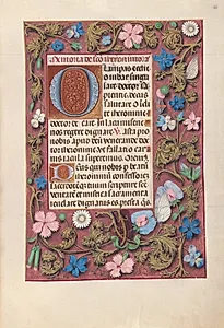 Hours of Queen Isabella the Catholic, Queen of Spain:  Fol. 186r by Master of the First Prayerbook of Maximillian (Flemish, c. 1444–1519)