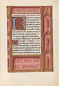 Hours of Queen Isabella the Catholic, Queen of Spain:  Fol. 198r by Master of the First Prayerbook of Maximillian (Flemish, c. 1444–1519)