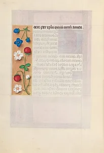 Hours of Queen Isabella the Catholic, Queen of Spain:  Fol. 198v by Master of the First Prayerbook of Maximillian (Flemish, c. 1444–1519)
