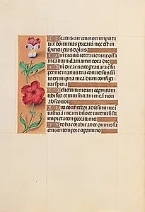 Hours of Queen Isabella the Catholic, Queen of Spain:  Fol. 201v by Master of the First Prayerbook of Maximillian (Flemish, c. 1444–1519)