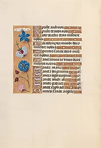 Hours of Queen Isabella the Catholic, Queen of Spain:  Fol. 210v by Master of the First Prayerbook of Maximillian (Flemish, c. 1444–1519)