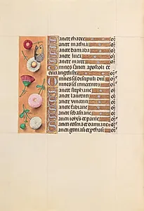 Hours of Queen Isabella the Catholic, Queen of Spain:  Fol. 211v by Master of the First Prayerbook of Maximillian (Flemish, c. 1444–1519)