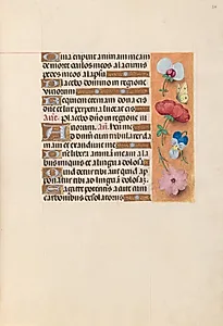Hours of Queen Isabella the Catholic, Queen of Spain:  Fol. 221r by Master of the First Prayerbook of Maximillian (Flemish, c. 1444–1519)