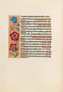 Hours of Queen Isabella the Catholic, Queen of Spain:  Fol. 233v by Master of the First Prayerbook of Maximillian (Flemish, c. 1444–1519)