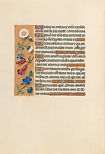 Hours of Queen Isabella the Catholic, Queen of Spain:  Fol. 243v by Master of the First Prayerbook of Maximillian (Flemish, c. 1444–1519)