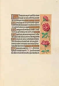 Hours of Queen Isabella the Catholic, Queen of Spain:  Fol. 254r by Master of the First Prayerbook of Maximillian (Flemish, c. 1444–1519)