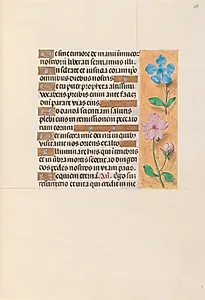 Hours of Queen Isabella the Catholic, Queen of Spain:  Fol. 255r by Master of the First Prayerbook of Maximillian (Flemish, c. 1444–1519)