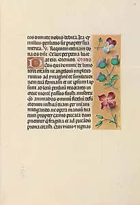 Hours of Queen Isabella the Catholic, Queen of Spain:  Fol. 26r by Master of the First Prayerbook of Maximillian (Flemish, c. 1444–1519)