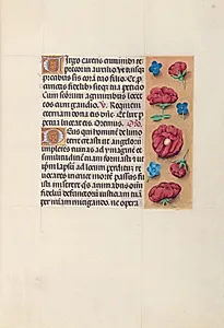 Hours of Queen Isabella the Catholic, Queen of Spain:  Fol. 28r by Master of the First Prayerbook of Maximillian (Flemish, c. 1444–1519)