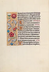Hours of Queen Isabella the Catholic, Queen of Spain:  Fol. 28v by Master of the First Prayerbook of Maximillian (Flemish, c. 1444–1519)