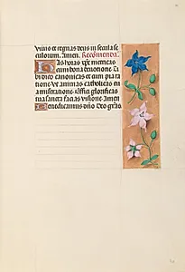 Hours of Queen Isabella the Catholic, Queen of Spain:  Fol. 30r by Master of the First Prayerbook of Maximillian (Flemish, c. 1444–1519)