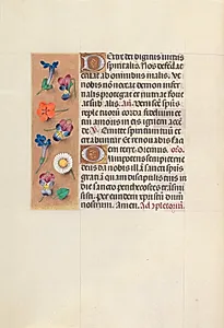 Hours of Queen Isabella the Catholic, Queen of Spain:  Fol. 35v by Master of the First Prayerbook of Maximillian (Flemish, c. 1444–1519)