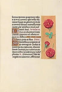 Hours of Queen Isabella the Catholic, Queen of Spain:  Fol. 41r by Master of the First Prayerbook of Maximillian (Flemish, c. 1444–1519)