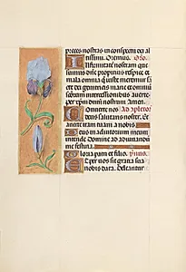 Hours of Queen Isabella the Catholic, Queen of Spain:  Fol. 41v by Master of the First Prayerbook of Maximillian (Flemish, c. 1444–1519)