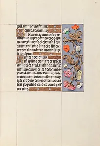 Hours of Queen Isabella the Catholic, Queen of Spain:  Fol. 51r by Master of the First Prayerbook of Maximillian (Flemish, c. 1444–1519)