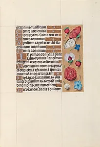 Hours of Queen Isabella the Catholic, Queen of Spain:  Fol. 52r by Master of the First Prayerbook of Maximillian (Flemish, c. 1444–1519)