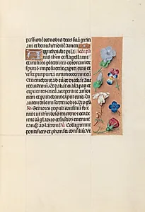 Hours of Queen Isabella the Catholic, Queen of Spain:  Fol. 54r by Master of the First Prayerbook of Maximillian (Flemish, c. 1444–1519)