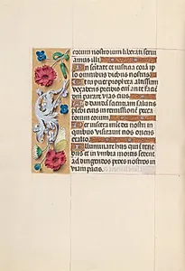Hours of Queen Isabella the Catholic, Queen of Spain:  Fol. 59v by Master of the First Prayerbook of Maximillian (Flemish, c. 1444–1519)