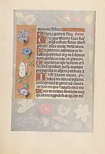 Hours of Queen Isabella the Catholic, Queen of Spain:  Fol. 61v by Master of the First Prayerbook of Maximillian (Flemish, c. 1444–1519)