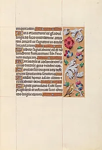 Hours of Queen Isabella the Catholic, Queen of Spain:  Fol. 64r by Master of the First Prayerbook of Maximillian (Flemish, c. 1444–1519)