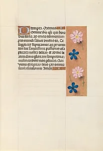 Hours of Queen Isabella the Catholic, Queen of Spain:  Fol. 65r by Master of the First Prayerbook of Maximillian (Flemish, c. 1444–1519)