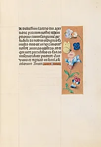 Hours of Queen Isabella the Catholic, Queen of Spain:  Fol. 71r by Master of the First Prayerbook of Maximillian (Flemish, c. 1444–1519)