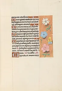 Hours of Queen Isabella the Catholic, Queen of Spain:  Fol. 75r by Master of the First Prayerbook of Maximillian (Flemish, c. 1444–1519)