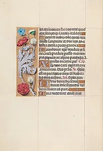 Hours of Queen Isabella the Catholic, Queen of Spain:  Fol. 78v by Master of the First Prayerbook of Maximillian (Flemish, c. 1444–1519)