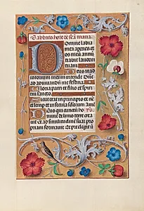 Hours of Queen Isabella the Catholic, Queen of Spain:  Fol. 81r by Master of the First Prayerbook of Maximillian (Flemish, c. 1444–1519)