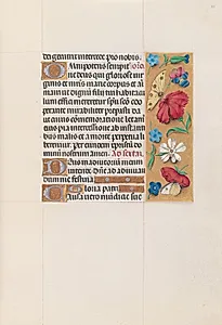 Hours of Queen Isabella the Catholic, Queen of Spain:  Fol. 83r by Master of the First Prayerbook of Maximillian (Flemish, c. 1444–1519)