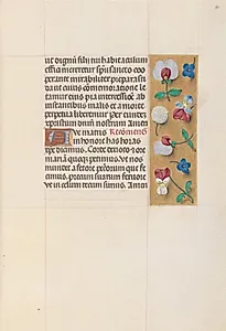 Hours of Queen Isabella the Catholic, Queen of Spain:  Fol. 86r by Master of the First Prayerbook of Maximillian (Flemish, c. 1444–1519)